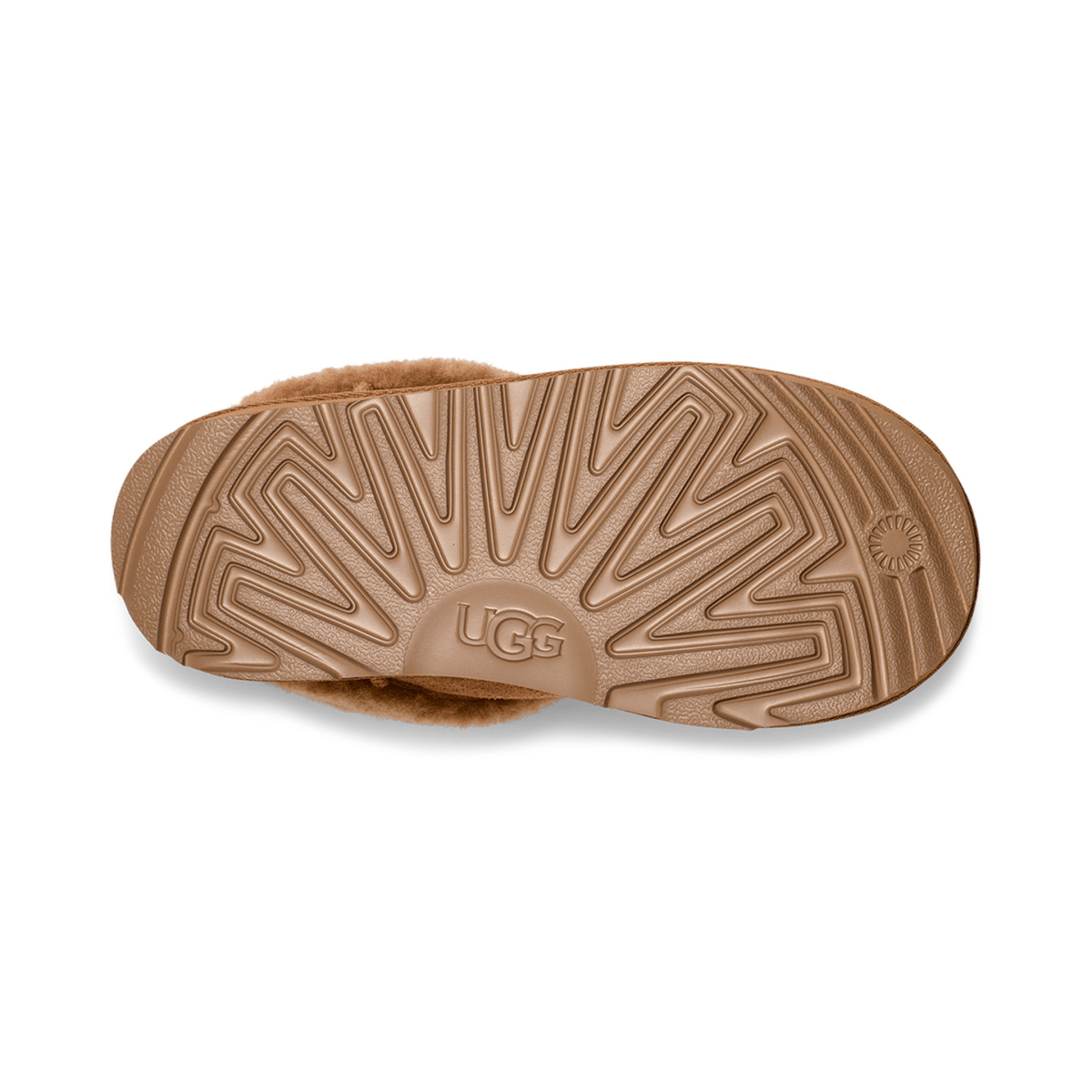 UGG Girls Classic Ultra Mini Maxi Curly Chestnut