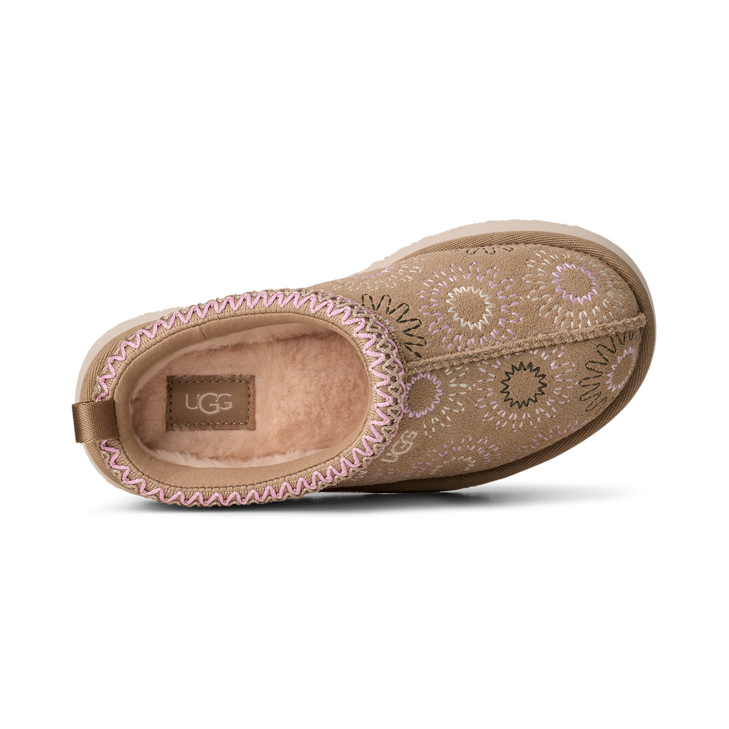 UGG Kids Tazz Sun Stitch Mustard Seed