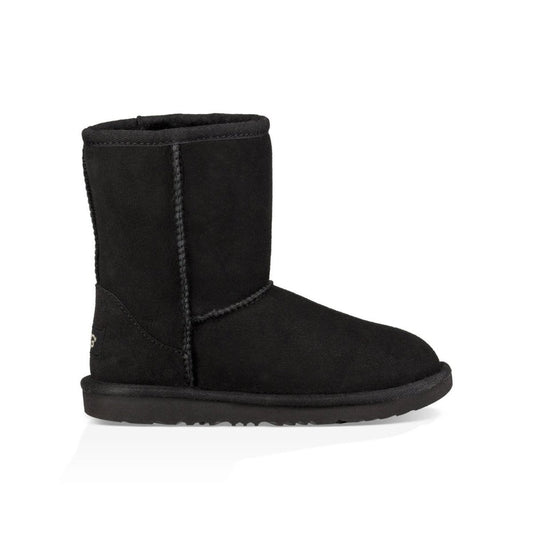 UGG Girls Classic II Black (Sizes 4-6)