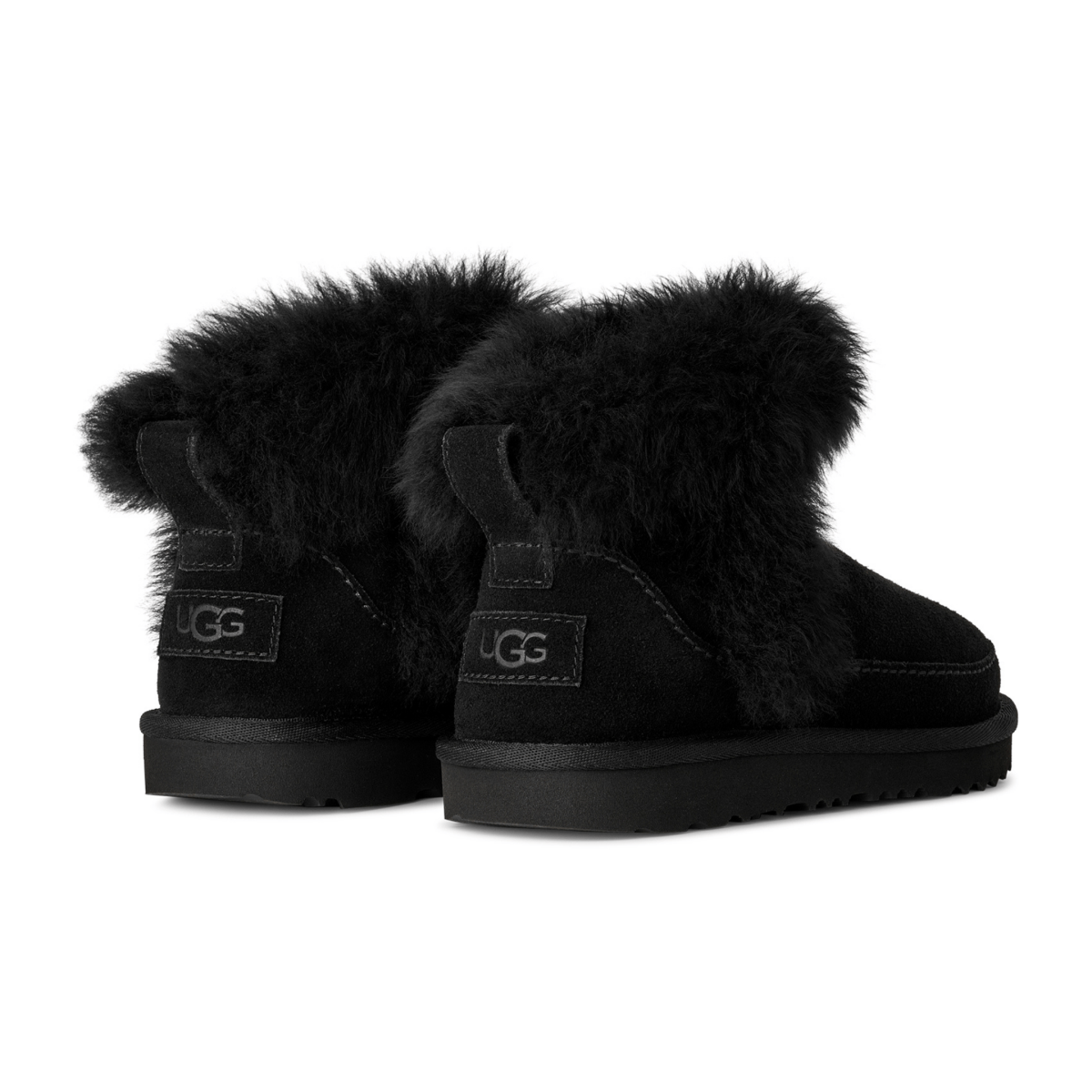 UGG Girls Classic Ultra Mini Chalet Black