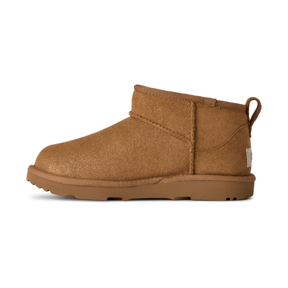 UGG Girls Classic Ultra Mini Dazzle Chestnut