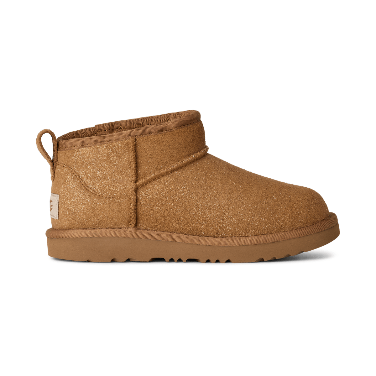 UGG Girls Classic Ultra Mini Dazzle Chestnut