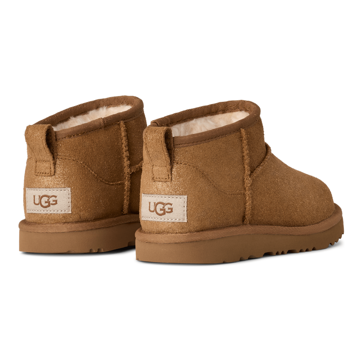 UGG Girls Classic Ultra Mini Dazzle Chestnut