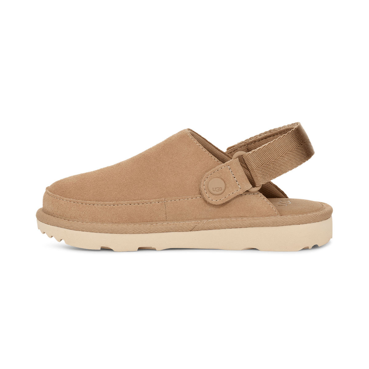 UGG Kids Goldenstar Clog Sand Suede