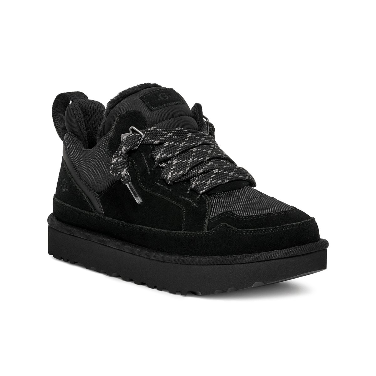 UGG Men's Lowmel Black Suede