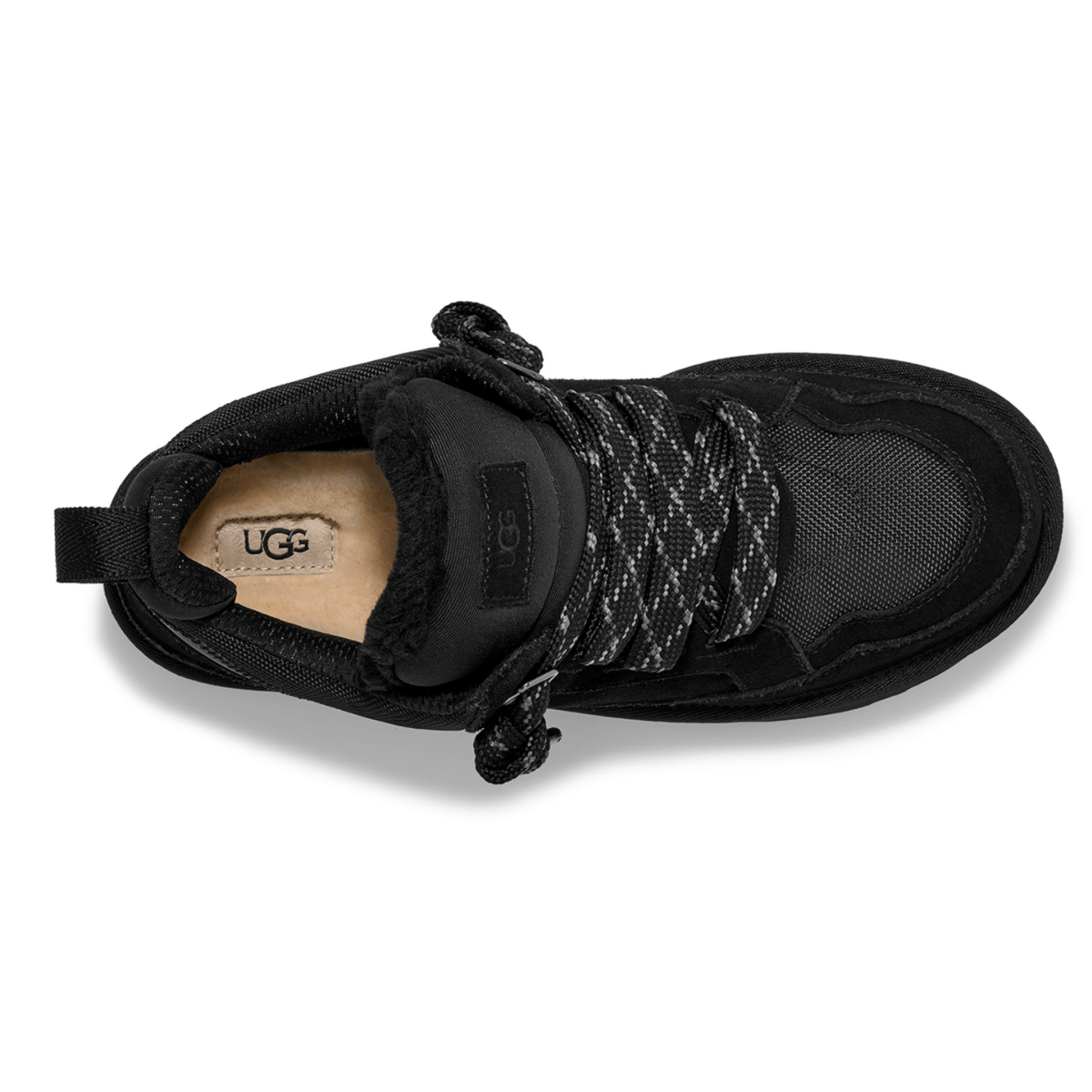 UGG Men's Lowmel Black Suede
