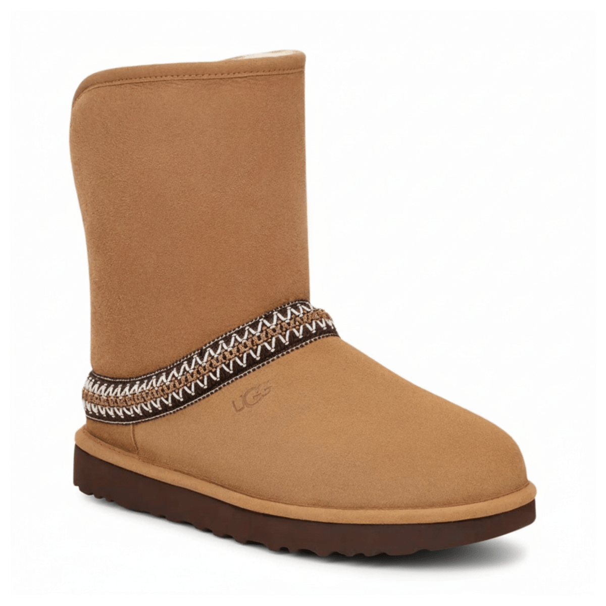 UGG Women's Classic Short Crescent Chestnut