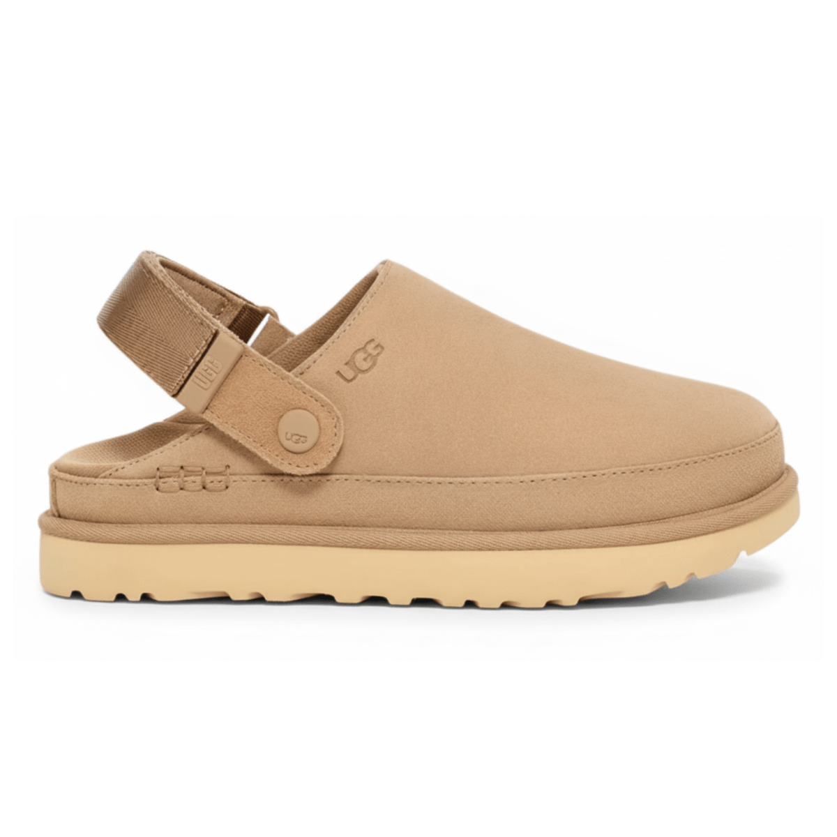 UGG Women's Goldenstar Clog Sand Suede