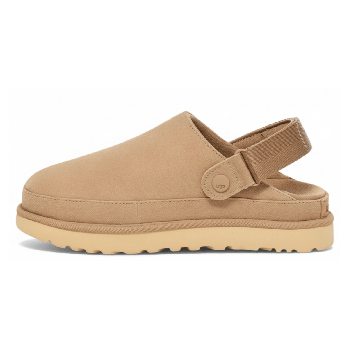 UGG Women's Goldenstar Clog Sand Suede