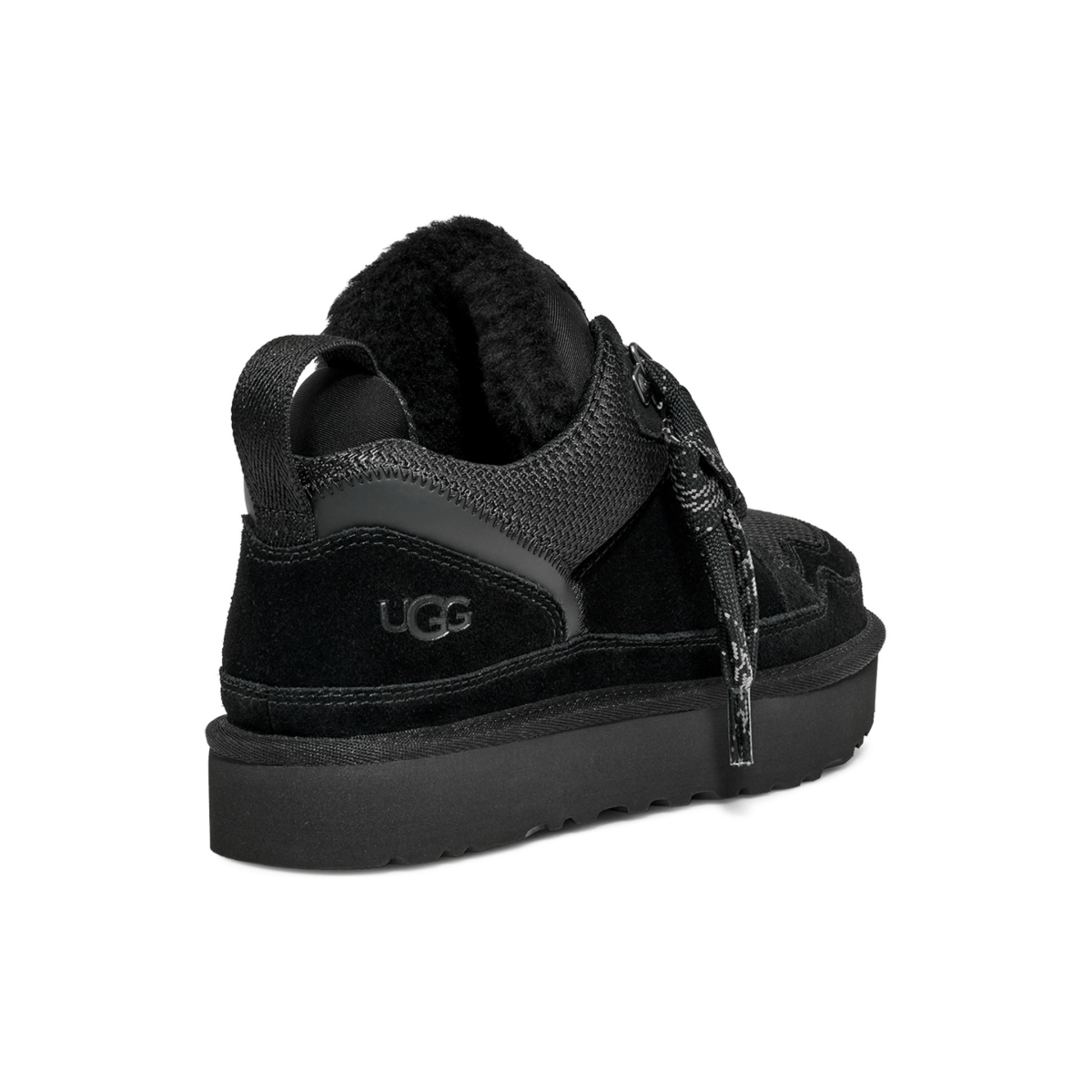 UGG Women's Lowmel Black Suede